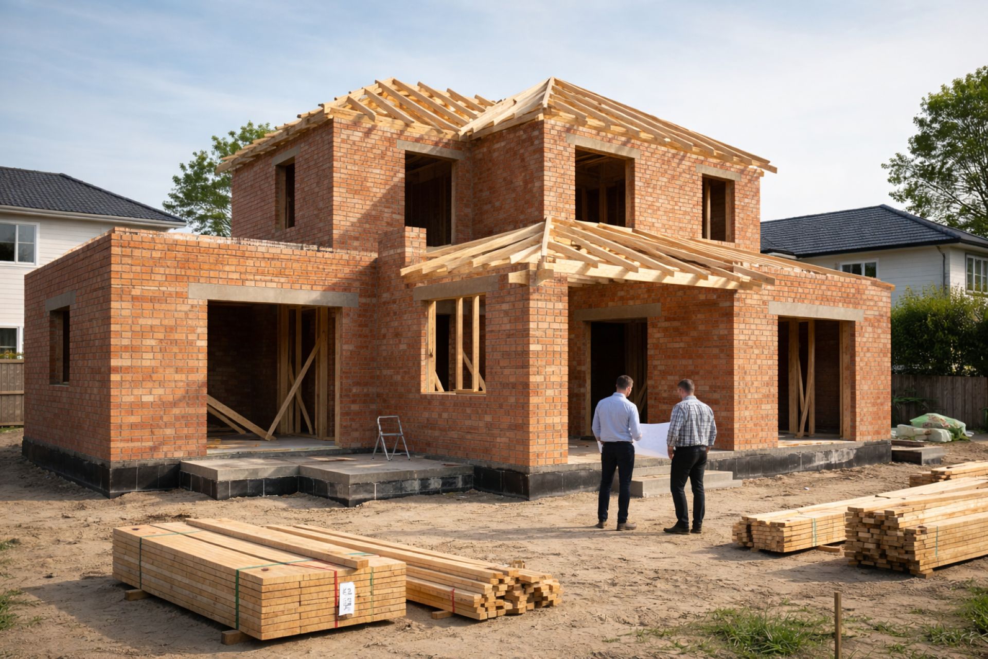 Construction Site background